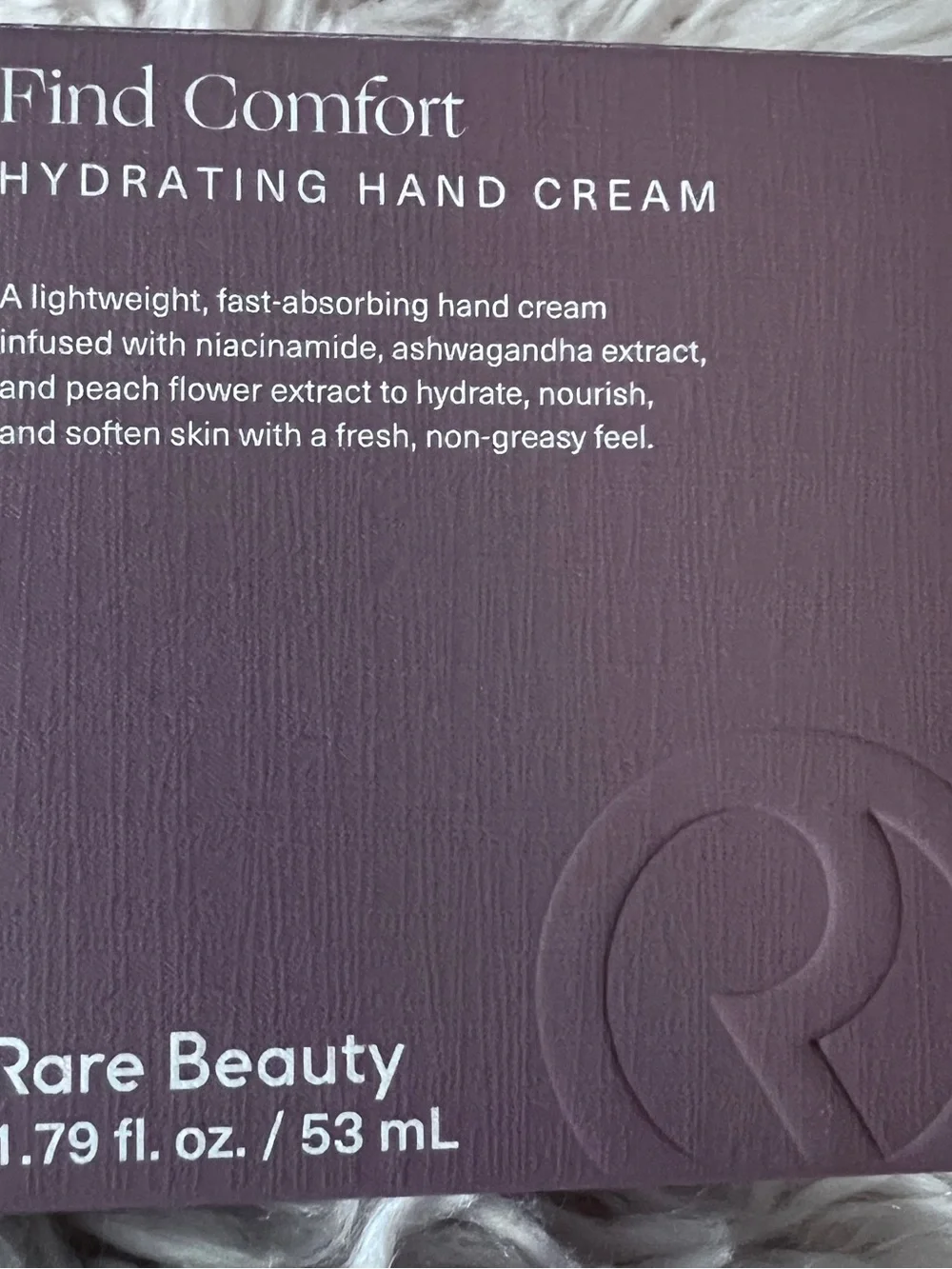 Rare Beauty Find Comfort Hydrating Body Lotion & Hand Cream.